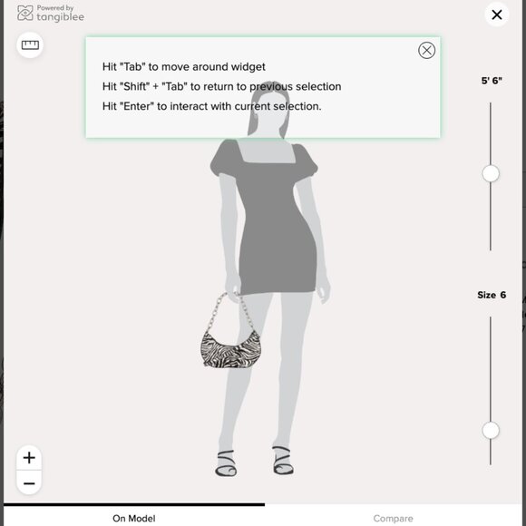 8 Other Reasons Zebra Chain Bag - Picture 6 of 6